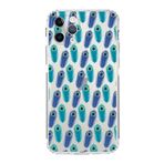 Printify Apple iPhone 11 Pro Max ile Uyumlu Nazar Boncuğu 4 Baskılı Kamera Korumalı Şeffaf Silikon Kılıf