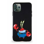 Printify Apple Iphone 11 Pro Max Soft Premier Kapak Bay Yengeç Tasarımlı Silikon Siyah Kılıf