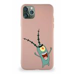 Printify Apple Iphone 11 Pro Max Soft Premier Kapak Plankton Tasarımlı Silikon Pudra Kılıf