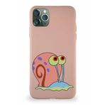 Printify Apple Iphone 11 Pro Max Soft Premier Kapak Salyangoz Gary Tasarımlı Silikon Pudra Kılıf