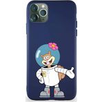 Printify Apple Iphone 11 Pro Max Soft Premier Kapak Sandy Tasarımlı Silikon Kılıf - Lacivert