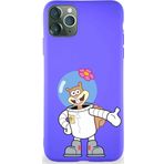 Printify Apple Iphone 11 Pro Max Soft Premier Kapak Sandy Tasarımlı Silikon Kılıf - Mor