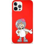 Printify Apple Iphone 12 Pro Max Soft Premier Kapak Sandy Tasarımlı Silikon Kılıf - Kırmızı