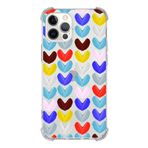 Printify Apple iPhone 12 Pro Max Uyumlu Water Color 1 Baskılı Şeffaf Köşe Korumalı Antişok Kılıf