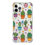 Printify Apple iPhone 12 Pro Max Uyumlu Water Color 4 Baskılı Şeffaf Köşe Korumalı Antişok Kılıf
