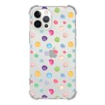 Printify Apple iPhone 12 Pro Max Uyumlu Water Color 6 Baskılı Şeffaf Köşe Korumalı Antişok Kılıf