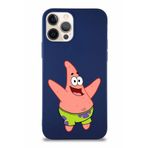 Printify Apple Iphone 12 Pro Soft Premier Kapak Patrick Yıldız Tasarımlı Silikon Kılıf - Lacivert