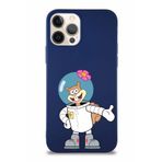 Printify Apple Iphone 12 Pro Soft Premier Kapak Sandy Tasarımlı Silikon Kılıf - Lacivert
