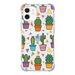 Printify Apple iPhone 12 Uyumlu Water Color 4 Baskılı Şeffaf Köşe Korumalı Antişok Kılıf