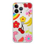 Printify Apple iPhone 13 Pro Max Uyumlu Water Color 5 Baskılı Şeffaf Köşe Korumalı Antişok Kılıf