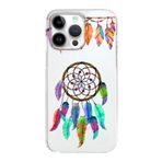 PrintiFy Apple iPhone 14 Pro Max ile Uyumlu 1mm Slim Fit Nazar Boncuğu 6 Baskılı Şeffaf Kılıf