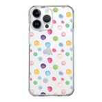 Printify Apple iPhone 14 Pro Max Uyumlu Water Color 6 Baskılı Şeffaf Köşe Korumalı Antişok Kılıf