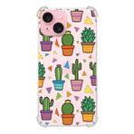 Printify Apple iPhone 15 Plus Uyumlu Water Color 4 Baskılı Şeffaf Köşe Korumalı Antişok Kılıf