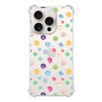 Printify Apple iPhone 15 Pro Uyumlu Water Color 6 Baskılı Şeffaf Köşe Korumalı Antişok Kılıf