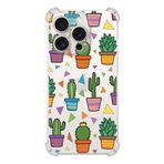 Printify Apple iPhone 15 Pro Water Color 4 Şeffaf Köşe ve Kamera Korumalı Korumalı Antişok Kılıf