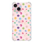Printify Apple iPhone 15 Water Color 6 Şeffaf Köşe ve Kamera Korumalı Korumalı Antişok Kılıf