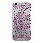 PrintiFy Apple iPhone 6S Plus ile Uyumlu Kapak Nostalji Desen - F Tasarımlı 1mm Fit Şeffaf Silikon Kılıf