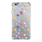 Printify Apple iPhone 6S Plus Uyumlu Water Color 6 Baskılı Şeffaf Köşe Korumalı Antişok Kılıf