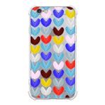 Printify Apple iPhone 6S Uyumlu Water Color 1 Baskılı Şeffaf Köşe Korumalı Antişok Kılıf