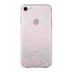 PrintiFy Apple iPhone 7 ile Uyumlu Kapak Nostalji Desen - C Tasarımlı 1mm Fit Şeffaf Silikon Kılıf