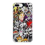 PrintiFy Apple iPhone 7 Plus ile Uyumlu Kapak Anime Tasarımlı 1mm Fit Şeffaf Silikon Kılıf