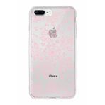 PrintiFy Apple iPhone 7 Plus ile Uyumlu Kapak Nostalji Desen - C Tasarımlı 1mm Fit Şeffaf Silikon Kılıf