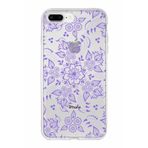 PrintiFy Apple iPhone 7 Plus ile Uyumlu Kapak Nostalji Desen - D Tasarımlı 1mm Fit Şeffaf Silikon Kılıf