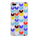 Printify Apple iPhone 7 Plus Uyumlu Water Color 1 Baskılı Şeffaf Köşe Korumalı Antişok Kılıf