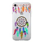 PrintiFy Apple iPhone 8 ile Uyumlu 1mm Slim Fit Nazar Boncuğu 6 Baskılı Şeffaf Kılıf