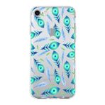 PrintiFy Apple iPhone SE 3 2022 ile Uyumlu 1mm Slim Fit Nazar Boncuğu 3 Baskılı Şeffaf Kılıf
