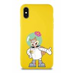 Printify Apple Iphone X Soft Premier Kapak Sandy Tasarımlı Silikon Kılıf - Sarı
