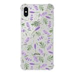 Printify Apple iPhone X Uyumlu Water Color 3 Baskılı Şeffaf Köşe Korumalı Antişok Kılıf