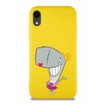 Printify Apple Iphone Xr Soft Premier Kapak Pearl Yengeç Tasarımlı Silikon Kılıf - Sarı