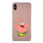 Printify Apple Iphone Xs Max Soft Premier Kapak Patrick Yıldız Tasarımlı Silikon Kılıf - Pudra