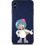 Printify Apple Iphone Xs Max Soft Premier Kapak Sandy Tasarımlı Silikon Kılıf - Lacivert