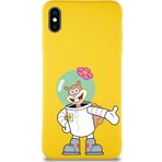 Printify Apple Iphone Xs Max Soft Premier Kapak Sandy Tasarımlı Silikon Kılıf - Sarı