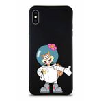 Printify Apple Iphone Xs Max Soft Premier Kapak Sandy Tasarımlı Silikon Kılıf - Siyah