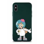Printify Apple Iphone Xs Max Soft Premier Kapak Sandy Tasarımlı Silikon Kılıf - Yeşil
