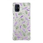 PrintiFy Galaxy M51 Uyumlu Water Color 3 Baskılı Şeffaf Köşe Korumalı Antişok Kılıf