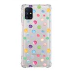 PrintiFy Galaxy M51 Uyumlu Water Color 6 Baskılı Şeffaf Köşe Korumalı Antişok Kılıf