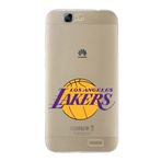 Printify Huawei G7 Uyumlu Kapak La Lakers Tasarımlı Şeffaf Silikon Kılıf