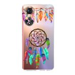PrintiFy Huawei Honor 50 ile Uyumlu 1mm Slim Fit Nazar Boncuğu 6 Baskılı Şeffaf Kılıf