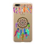 PrintiFy Huawei Honor 7S ile Uyumlu 1mm Slim Fit Nazar Boncuğu 6 Baskılı Şeffaf Kılıf