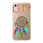 PrintiFy Huawei Honor 8A 2020 ile Uyumlu 1mm Slim Fit Nazar Boncuğu 6 Baskılı Şeffaf Kılıf