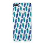 PrintiFy Huawei Honor 9 Lite ile Uyumlu 1mm Slim Fit Nazar Boncuğu 4 Baskılı Şeffaf Kılıf
