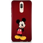 Printify Huawei Mate 10 Lite Soft Premier Kapak Mickey Mouse-B Tasarımlı Silikon Cep Telefonu Kılıfı