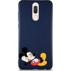 Printify Huawei Mate 10 Lite Soft Premier Kapak Mickey Mouse-F Tasarımlı Silikon Cep Telefonu Kılıfı