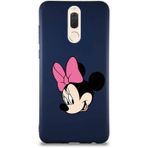 Printify Huawei Mate 10 Lite Soft Premier Kapak Minnie Mouse-B Tasarımlı Silikon Cep Telefonu Kılıfı