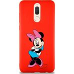 Printify Huawei Mate 10 Lite Soft Premier Kapak Minnie Mouse-D Tasarımlı Silikon Cep Telefonu Kılıfı