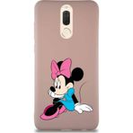 Printify Huawei Mate 10 Lite Soft Premier Kapak Minnie Mouse-E Tasarımlı Silikon Cep Telefonu Kılıfı
